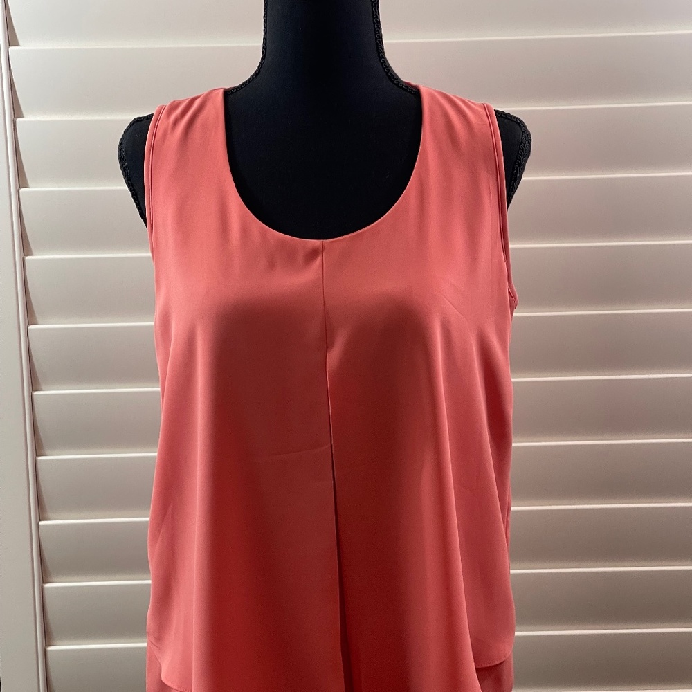 New Direction Womens Top Coral Size M